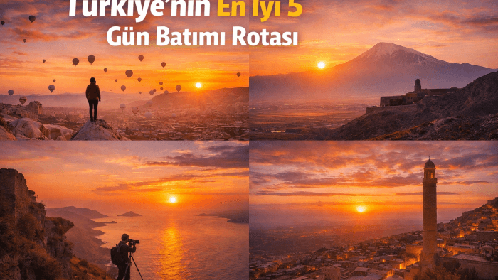Türkiye’nin En İyi 5 Gün Batımı Rotası