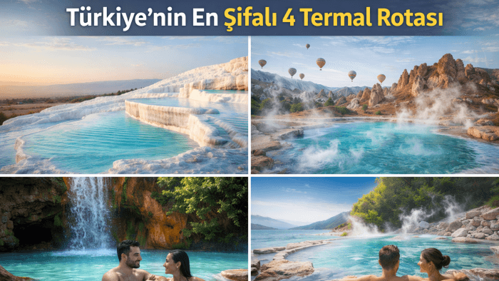 Türkiye’nin En Şifalı 4 Termal Rotası