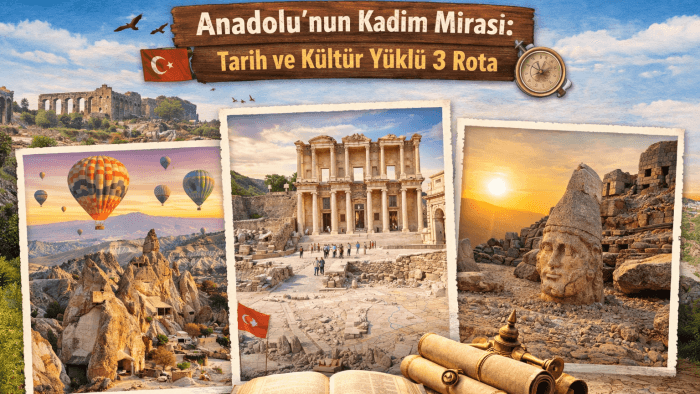 Anadolu’nun Kadim Mirası: Tarih ve Kültür Yüklü 3 Rota