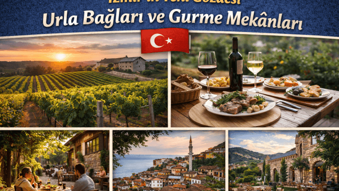 İzmir'in Yeni Gözdesi Urla Bağları ve Gurme Mekânları